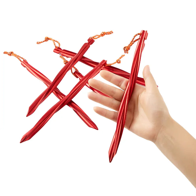 nagelstudio tarp ASTA GEAR Aluminum alloy Spiral tent stakes Hammock camping nail Tarps