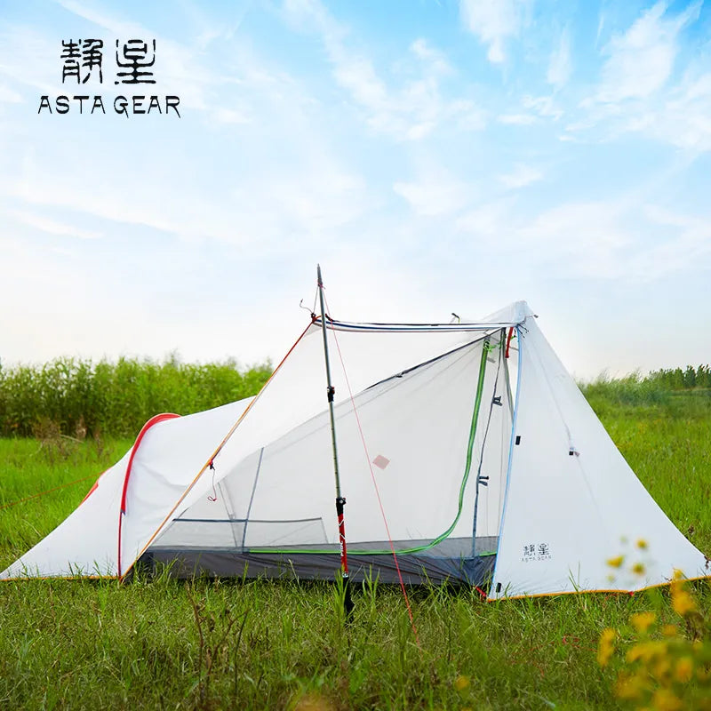 tent tower ASTA GEAR Hidden Mountain 1.5 person camping tent Tunnel tower Tunnel