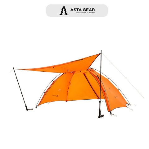 Asta Gear Montlite2 DAC Double Tent, Lightweight Outdoor Hiking Mountaineering Camping Shelter, Windproof & Rainproof Tarp