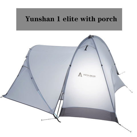 Astagear Yunshan 2 Elite 2-Person Tent - 15D Ultra-Light, Heavy Rainproof, Windproof, Snow-Resistant Alpine-Style Tent