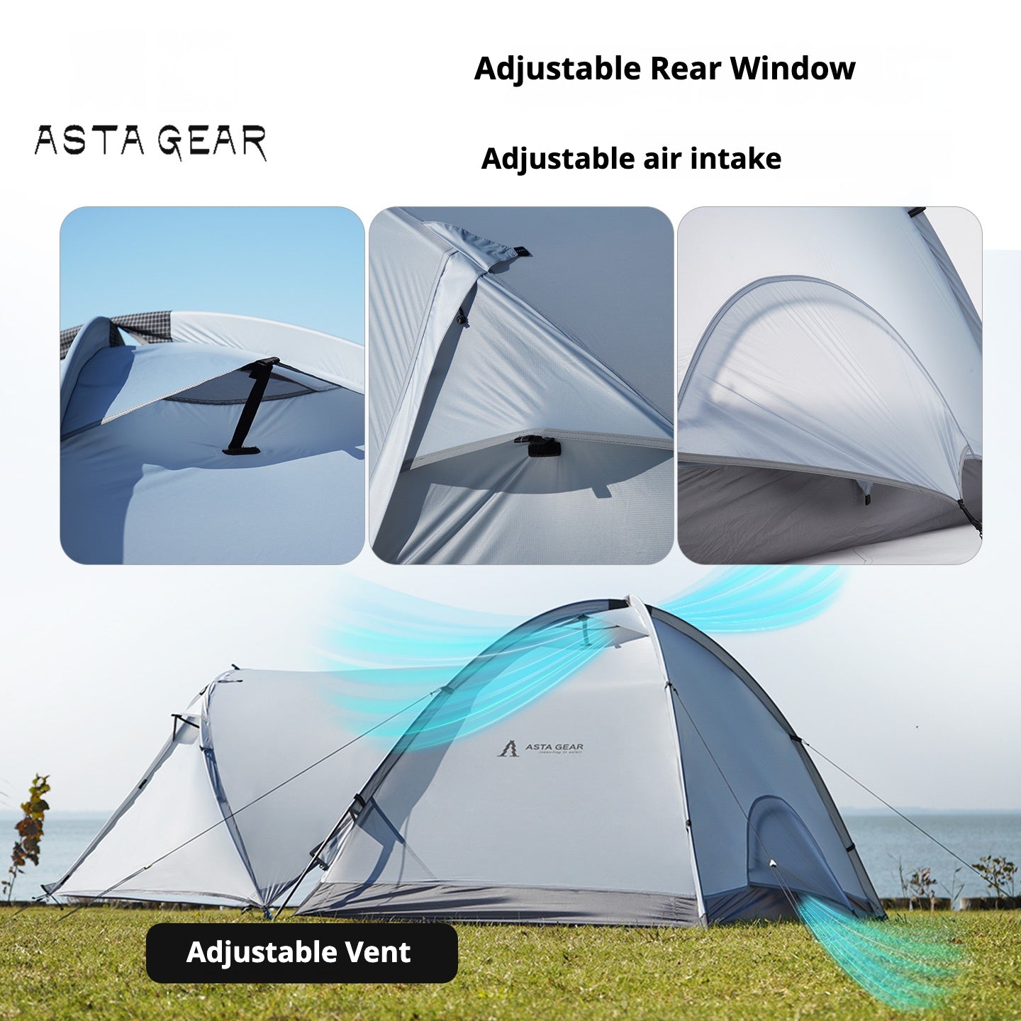 light tent-air Astagear Yunshan 2 Elite 2-Person Tent