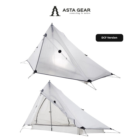 Asta Gear Shanzhu 1 Pyramid Tent: Ultralight 1-Person, Windproof Waterproof, Quick Setup for Hiking & Camping