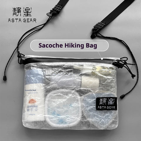 Astagear Sacoche DCF Outdoor Crossbody Bag – Lightweight, Large-Capacity for Hiking, Camping & Running