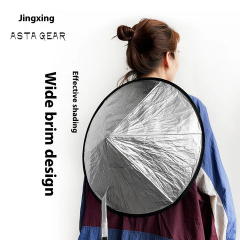 Astagear Silver-Coated Lightweight Outdoor Sun-Protection & Rain-Resistant Foldable Umbrella Hat, Breathable Fishing Hat