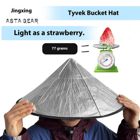 Astagear Silver-Coated Lightweight Outdoor Sun-Protection & Rain-Resistant Foldable Umbrella Hat, Breathable Fishing Hat