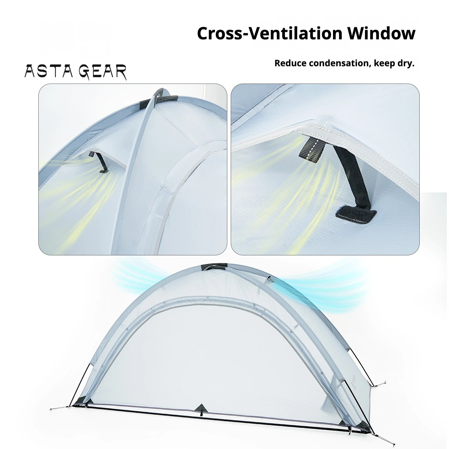 Astagear Yunshan 1-Person Single-Sided Silicone-Coated Ultralight Astagear Yunshan 1-Person Single-Sided Silicone-Coated Ultralight