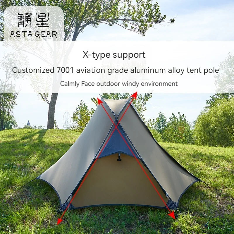 Asta Gear Crescent 1 20D Silione Nylon 1person windproof Asta Gear Crescent 1 20D Silione Nylon 1person windproof