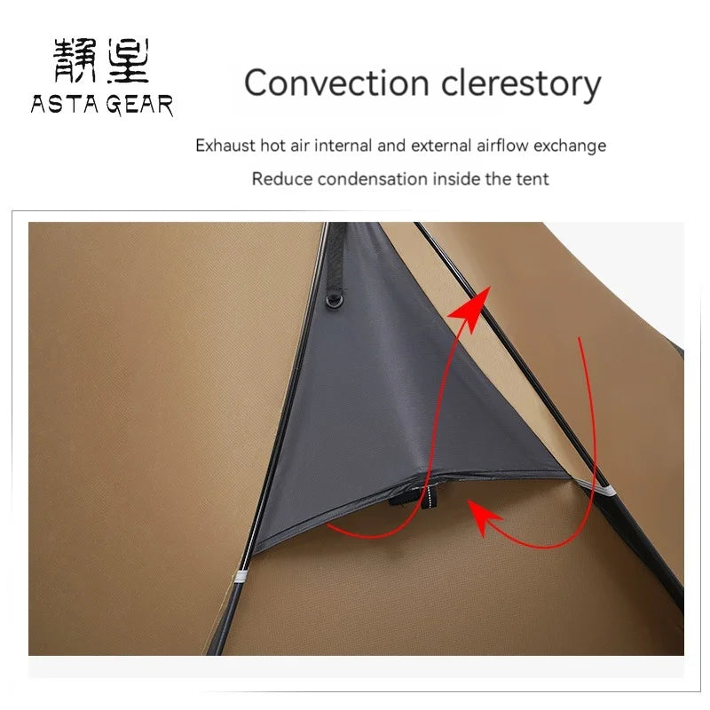 Asta Gear Crescent 1 20D Silione Nylon 1person windproof Asta Gear Crescent 1 20D Silione Nylon 1person windproof