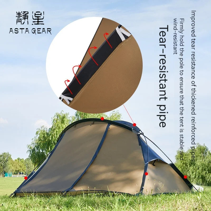 Asta Gear Crescent 1 20D Silione Nylon 1person windproof ,rainproof ca –