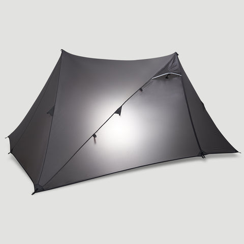 ASTA GEAR Yun Chuan double-sided silicon-coated double A pyramid 15D nylon rodless camping hiking outdoor tent